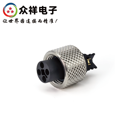 M12-注塑款母头 Y型 不带屏蔽