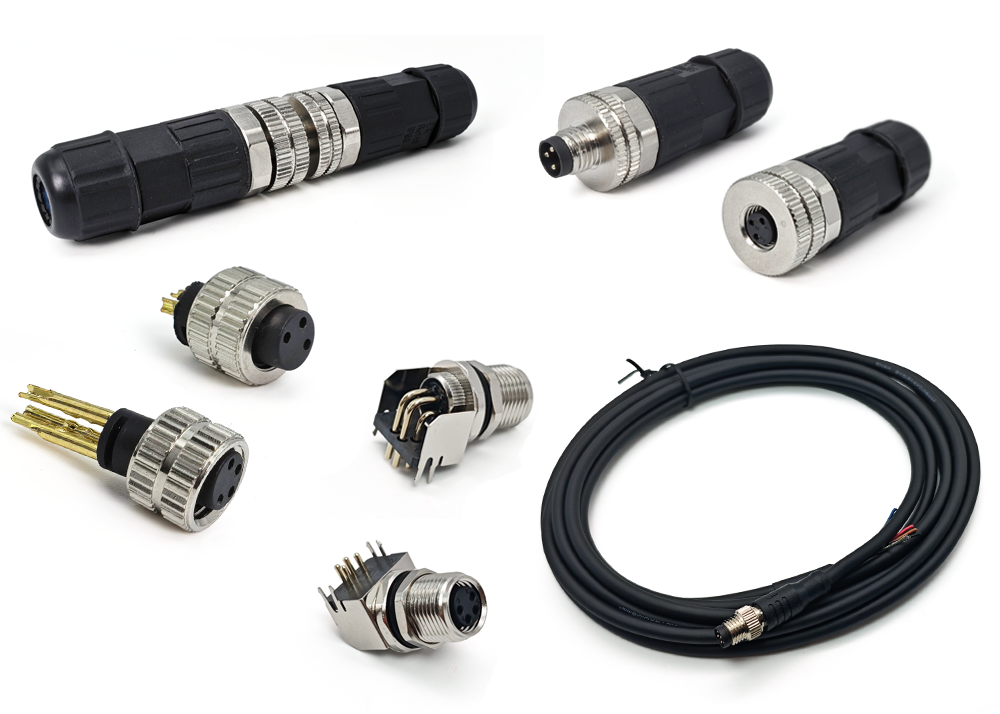 M8螺纹连接器及定制线束